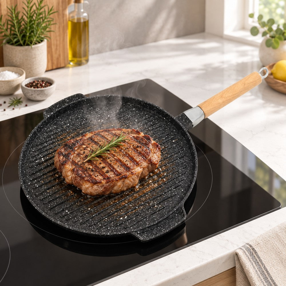 Bistecchiera tonda 32cm - immagine 2