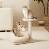 Tiragraffi con cuccia per gatti 46x30,5x37 cm - immagine 2