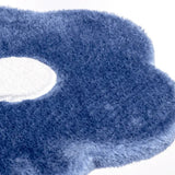 Tiragraffi a fiore celeste per gatti  50x35x72 cm - immagine 6