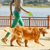 Guinzaglio retrattile per cani colori assortiti 5 mt - immagine 2