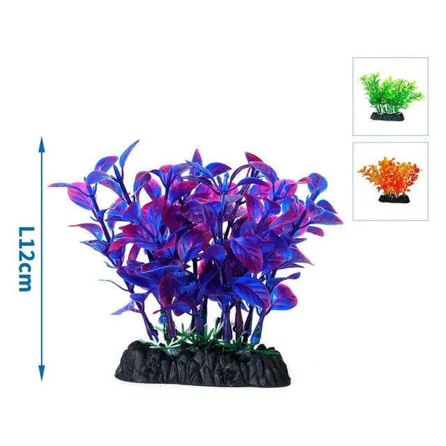 Pianta decorativa per acquari L.12 cm