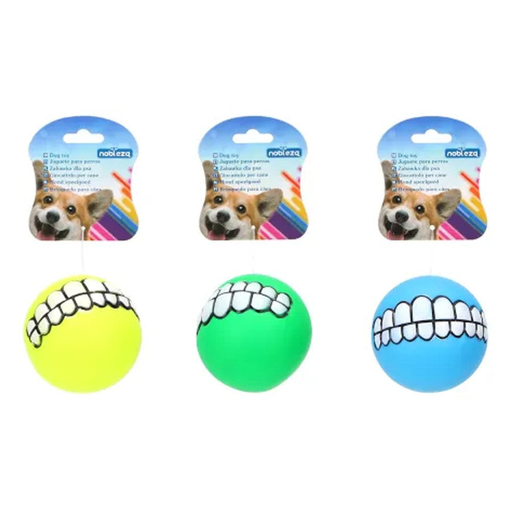 Pallina in vinile con denti per cani D.7,5 cm - immagine 2