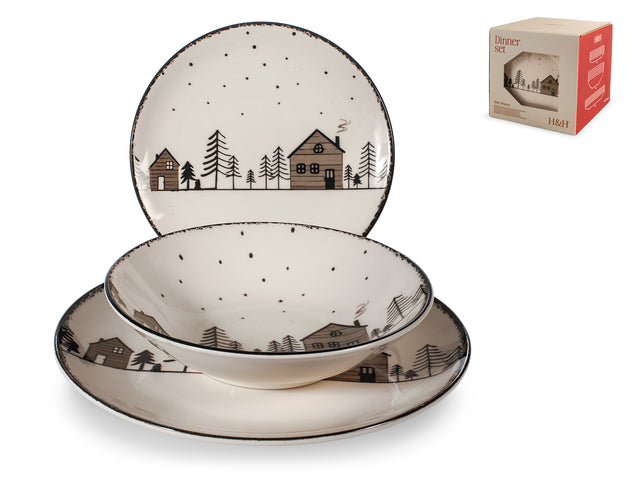 SERVIZIO TAVOLA 18PZ COUPE WARM WISHES