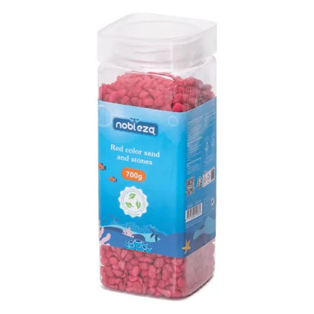 Ghiaia rossa per acquari 700 gr