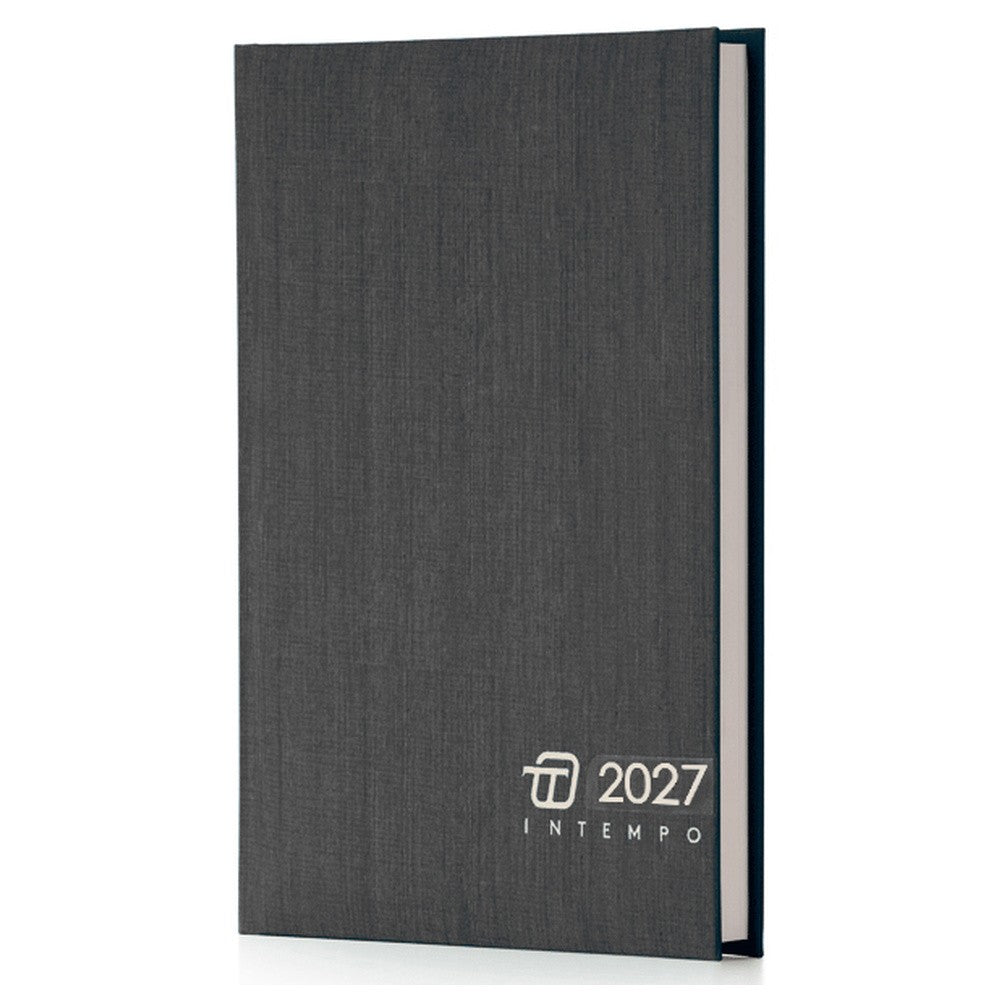 Agenda Giornaliera 2027 15x21 cm Charlie Antracite