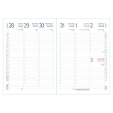 Agenda Settimanale 2027 17x24 cm Delta Verde Scuro - immagine 3