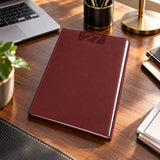Agenda Settimanale 2027 17x24 cm Delta Bordeaux - immagine 2