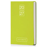 Agenda Giornaliera 2027 9x13 cm Bravo Verde Lime