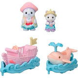 SYLVANIAN FAMILIES VEICOLI BARCA E BALENA - immagine 2