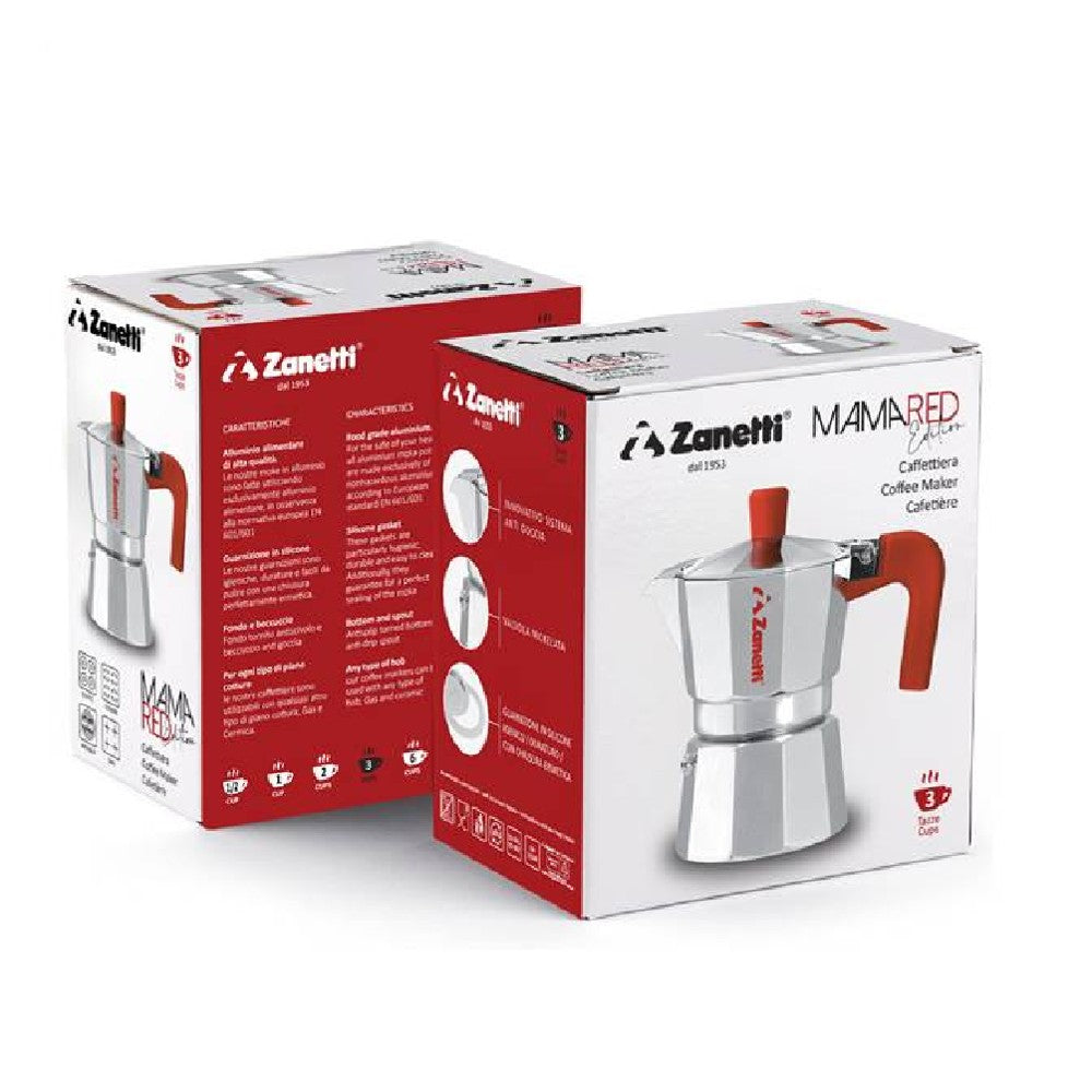 CAFFETTIERA MAMA 1Tazza ROSSA - immagine 2