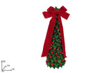 Albero Decorativo con Agrifoglio 42 cm