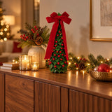 Albero Decorativo con Agrifoglio 42 cm - immagine 2