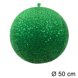 Palla Gonfiabile Natalizia Verde D.50 cm
