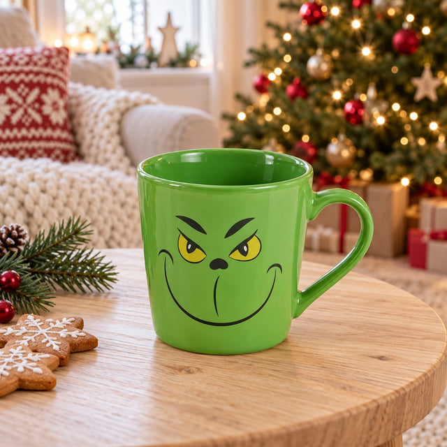 Tazza Guastafeste di Natale Verde 340 ml