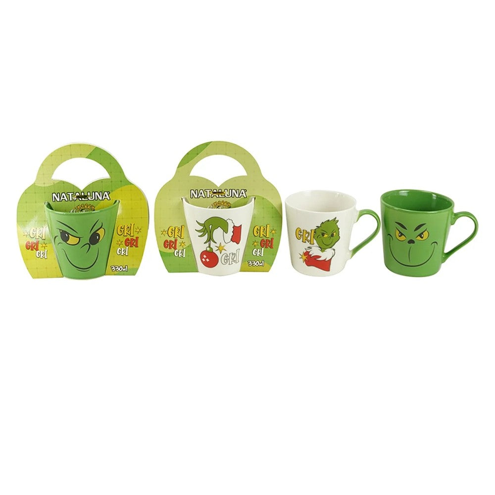 Tazza Guastafeste di Natale Verde 340 ml - immagine 2