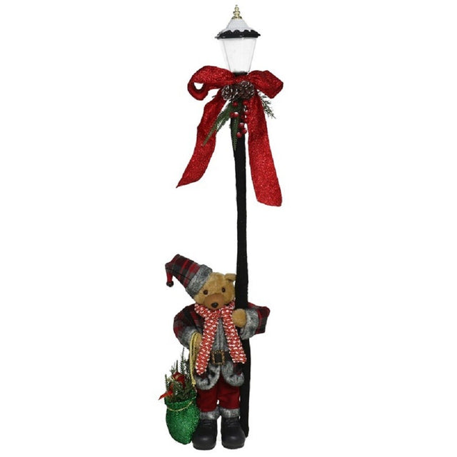 Lampione Natalizio Pieghevole con 1 LED – H. 110 cm