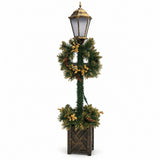 Lampione Luminoso Natalizio 40xH.160 cm