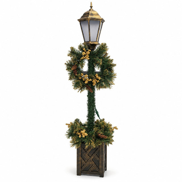 Lampione Luminoso Natalizio 40xH.160 cm