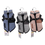 Cappottino con collare per cani colori assortiti TG. S - immagine 2