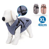 Cappottino con collare per cani colori assortiti TG. XL