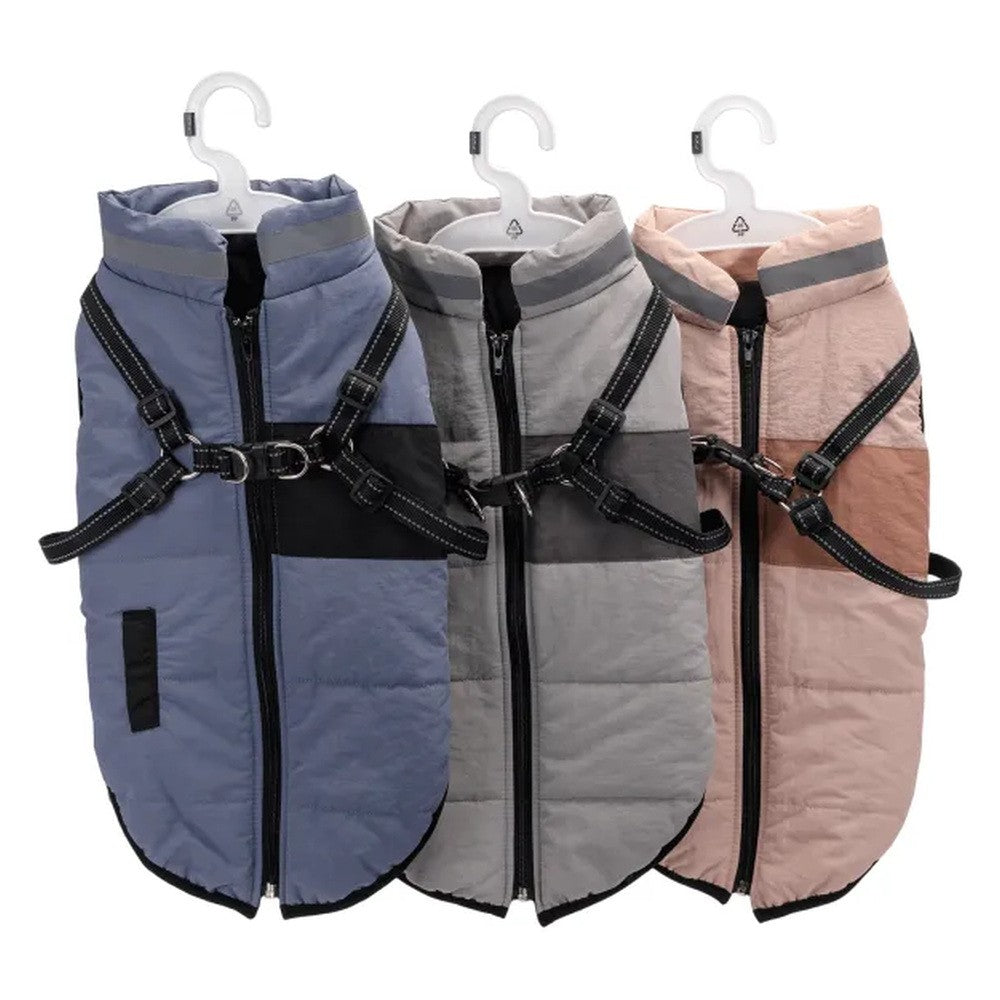 Cappottino con collare per cani colori assortiti TG. XXL - immagine 2