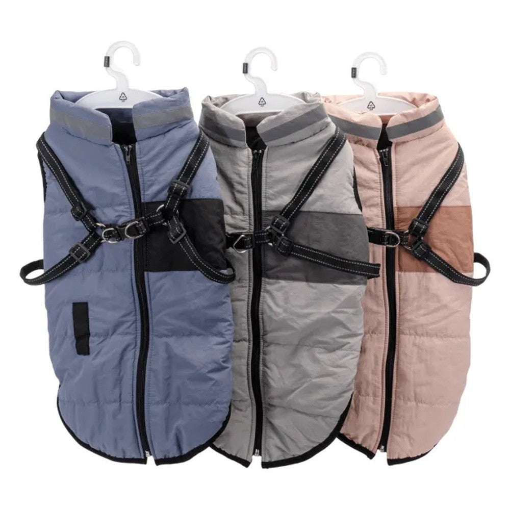 Cappottino con collare per cani colori assortiti TG. XXXL - immagine 2