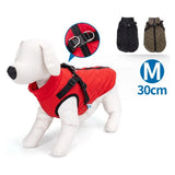 Cappottino con collare per cani colori assortiti TG. M