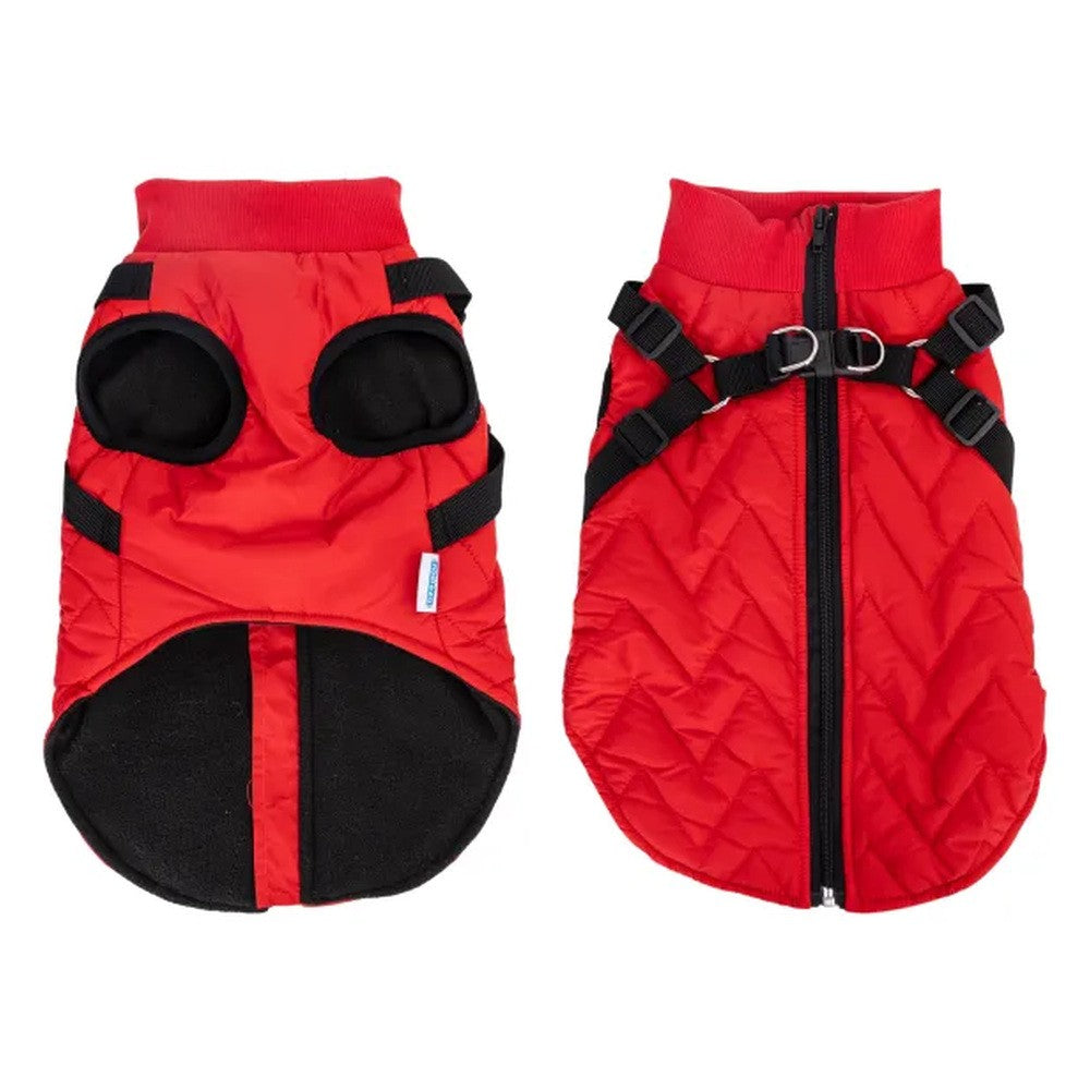 Cappottino con collare per cani colori assortiti TG. L - immagine 3