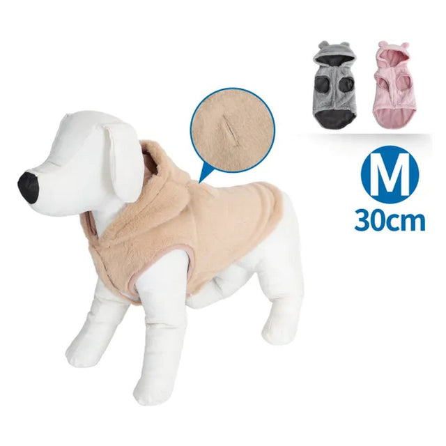 Cappottino con cappuccio per cani colori assortiti TG. M