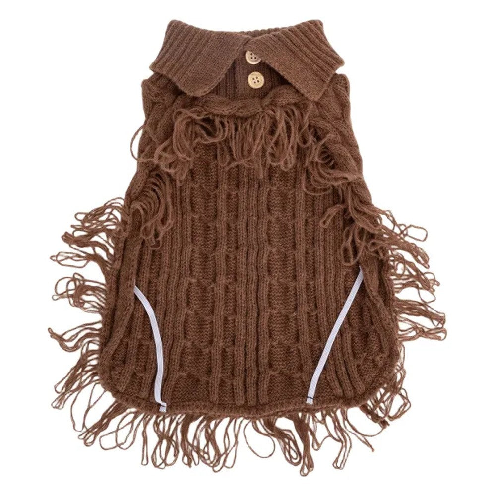 Maglione con risvolto per cani colori assortiti TG. XS - immagine 5