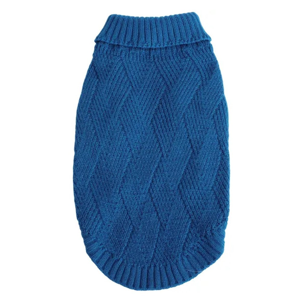 Maglione a trecce per cani colori assortiti TG. S - immagine 4