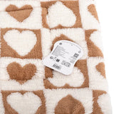 Cuscino coperta per animali bianco e caffè 55x40 cm - immagine 7