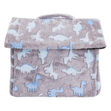 Cuccia a casetta con dinosauri 48x45x39 cm - immagine 3