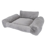 Cuccia divano grigia per animali 65x50x23 cm - immagine 2