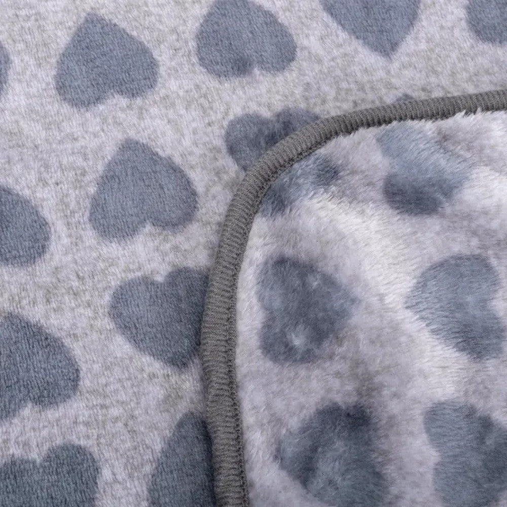 Coperta con cuori per animali 100x80 cm - immagine 3