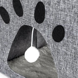 Cuccia componibile con tiragraffi per gatti 48x35x29 cm - immagine 5