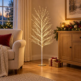 Albero di Natale Decorativo 600 Led D.60xH.120 cm - immagine 2