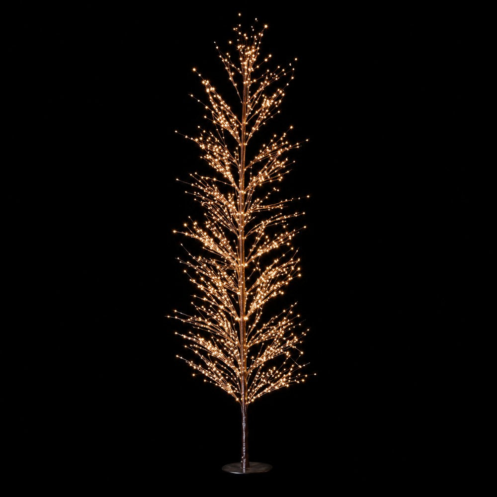 Albero di Natale Decorativo 1500 Led D.70xH.180 cm