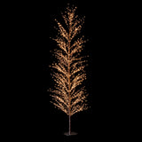 Albero di Natale Decorativo 1500 Led D.70xH.180 cm