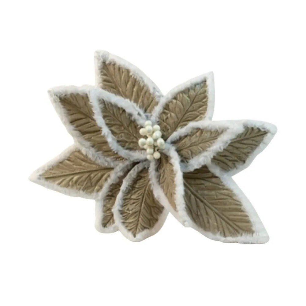 Fiore Oro in Tessuto 50x50xH.5 cm