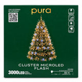 Luci di Natale 3000 Microled Bianco Caldo/freddo