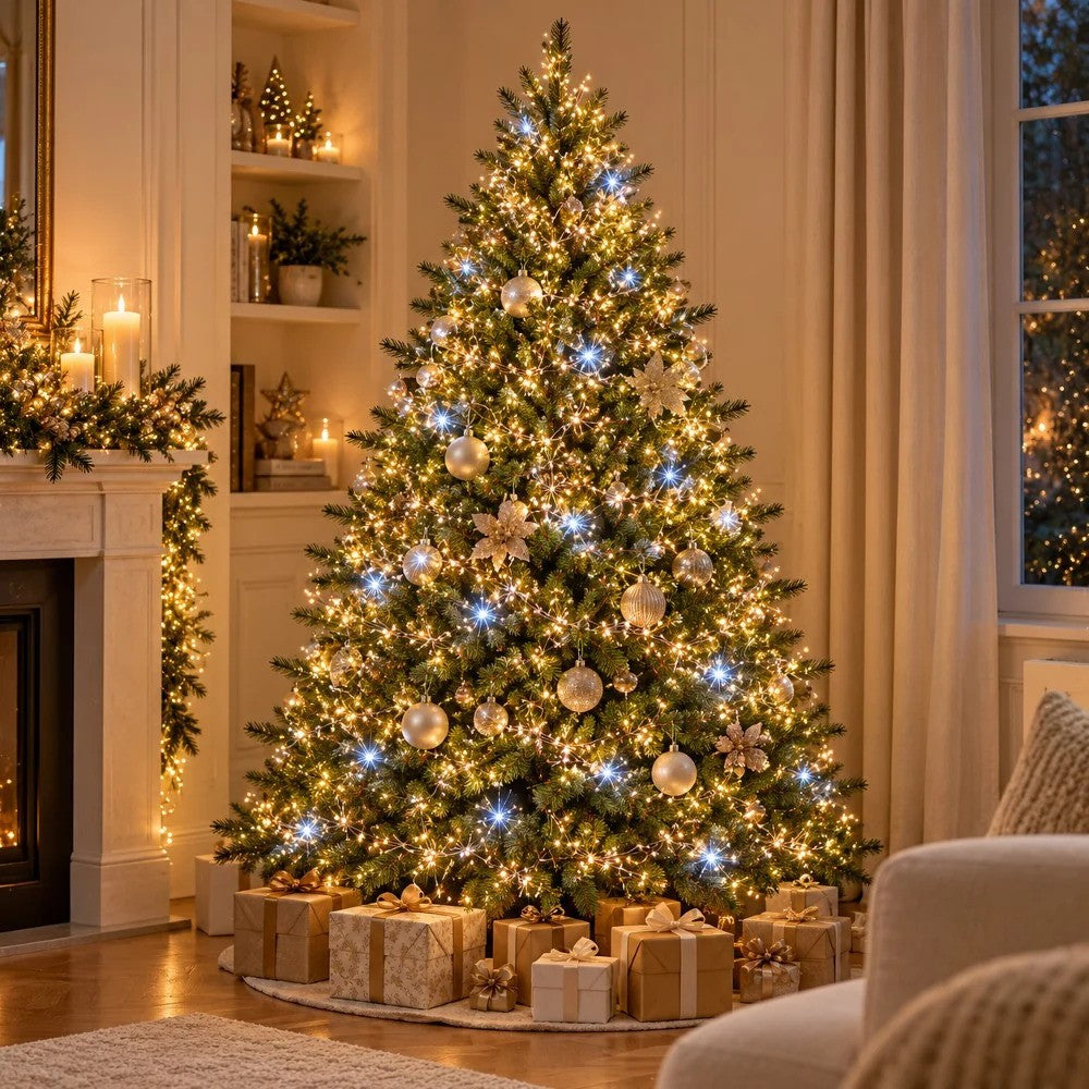 Luci di Natale 3000 Microled Bianco Caldo/freddo - immagine 2