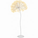 Albero a Sfera 576 Microled Bianco Caldo 150 cm