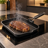 Bistecchiera quadrata 20×20 cm  INDUCTION - immagine 2