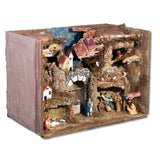 Preselibro Presepe apribile con grotta 57x37,5x43,5 cm - immagine 4