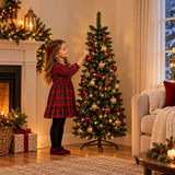 Albero di Natale Andalo 120 cm 260 Rami - immagine 2