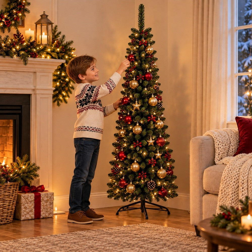 Albero di Natale Andalo 150 cm 378 Rami - immagine 2