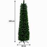 Albero di Natale Andalo 240 cm 850 Rami