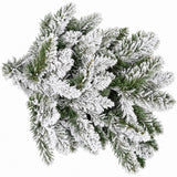 Albero di Natale Andalo Floccato 150 cm 320 Rami - immagine 4
