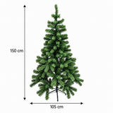 Albero di Natale Sestriere 150 cm 280 Rami